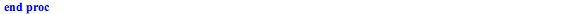 proc (t) if `<`(t, .4) then return .7 elif `<`(t, .7) then return .85 else return .7 end if end proc